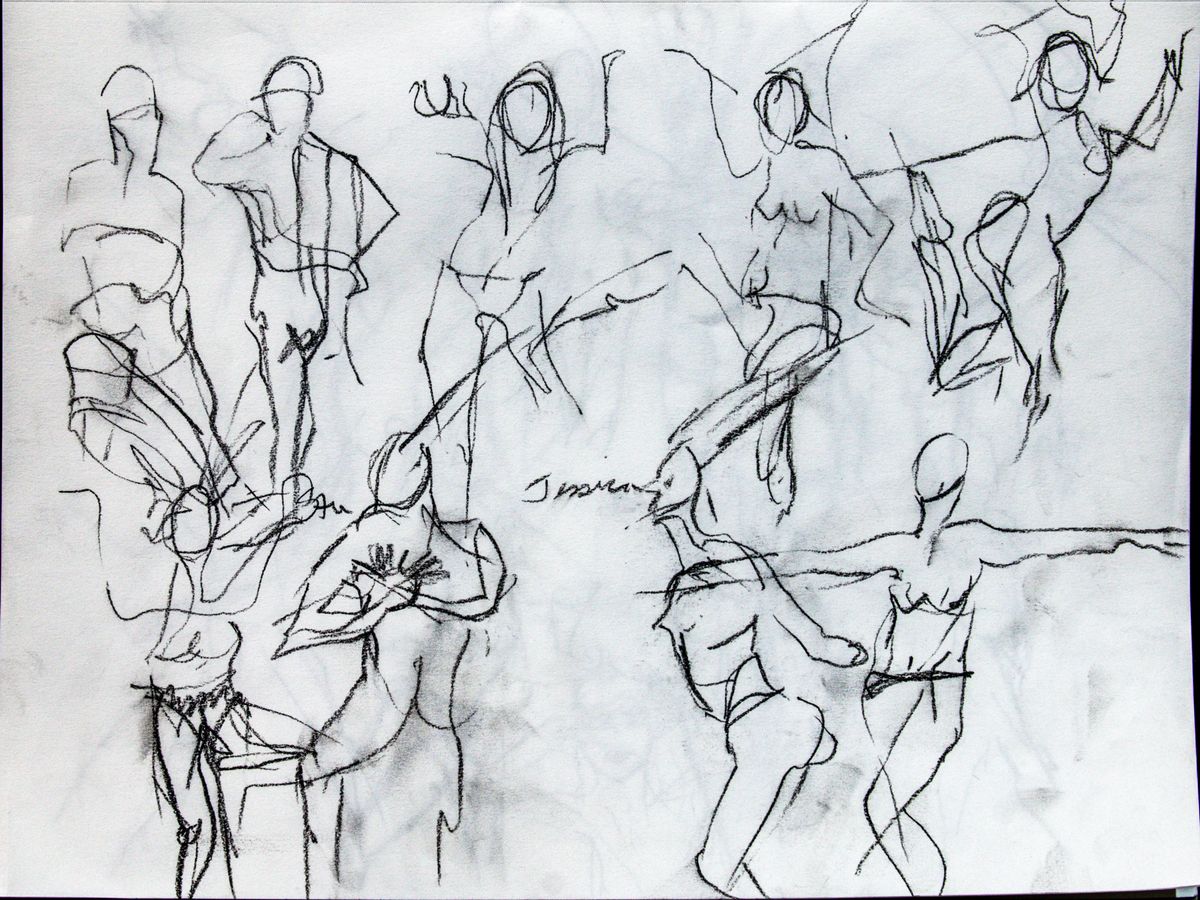 Life Drawing  Session Reviews, 9-28-2020