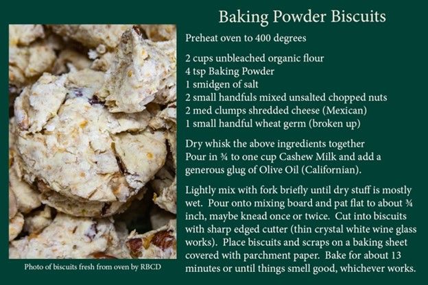 Baking Powder Biscuits, 9-20-2020