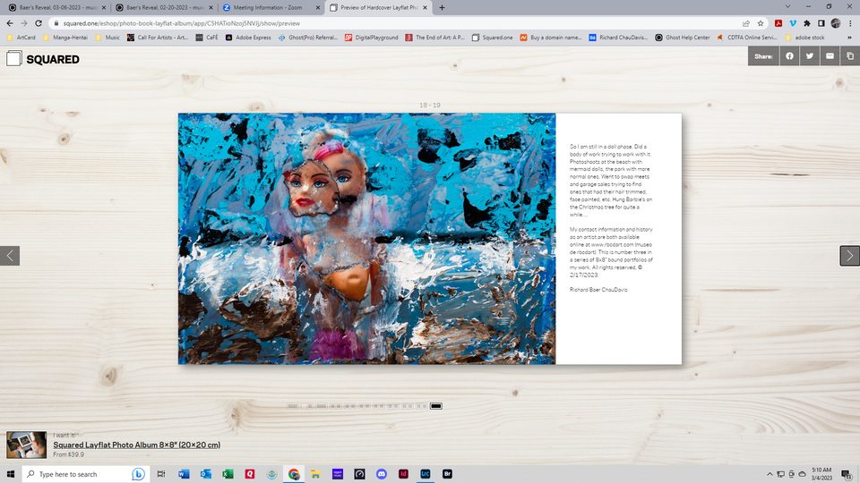 Book #3, Rescued Dolls and Doll Mermaids ($100.00)