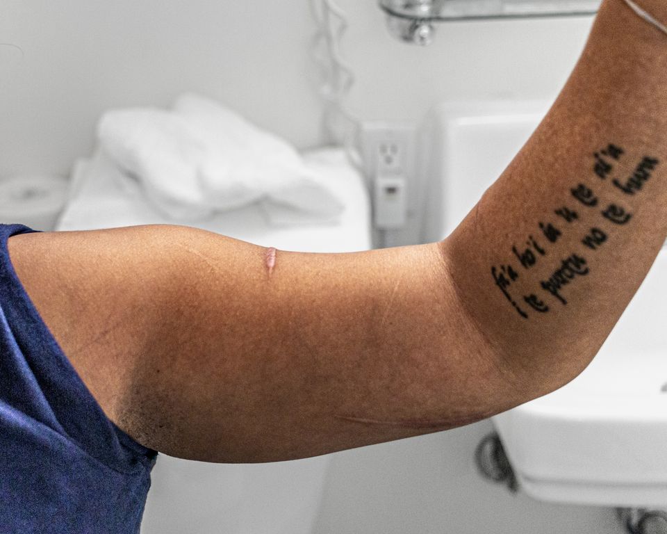 Aja Cutting Scar (post divorce), 12-15-2018