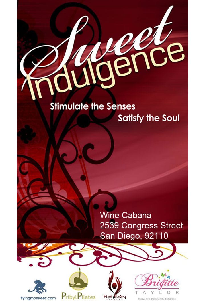 Sweet Indulgence at the Wine-Cabana, 1-13-2011
